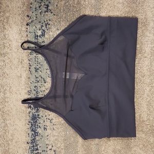 Lululemon Athletica Charcoal Grey Medium Support Sports Bra
